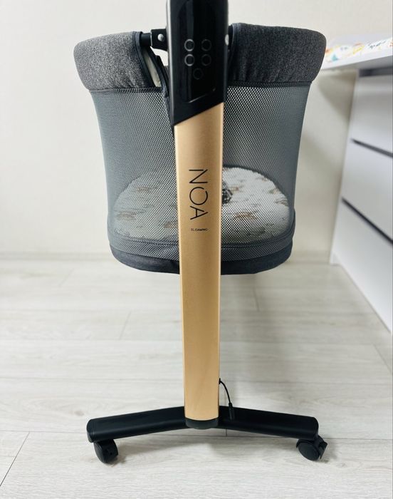 Продам дитяче приставне ліжечко-манеж El Camino NOA Dark Gray