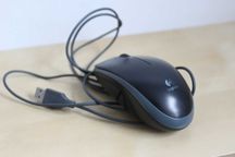Logitech B100 - Mysz przewodowa USB do komputera