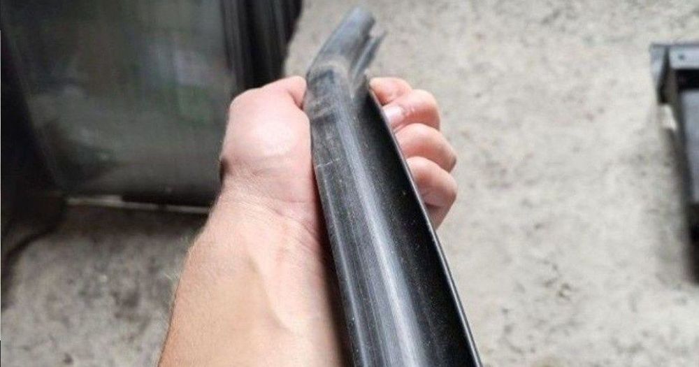 Uszczelka podsufitki tylnej szyby Fiat 126p Maluch FL ST EL