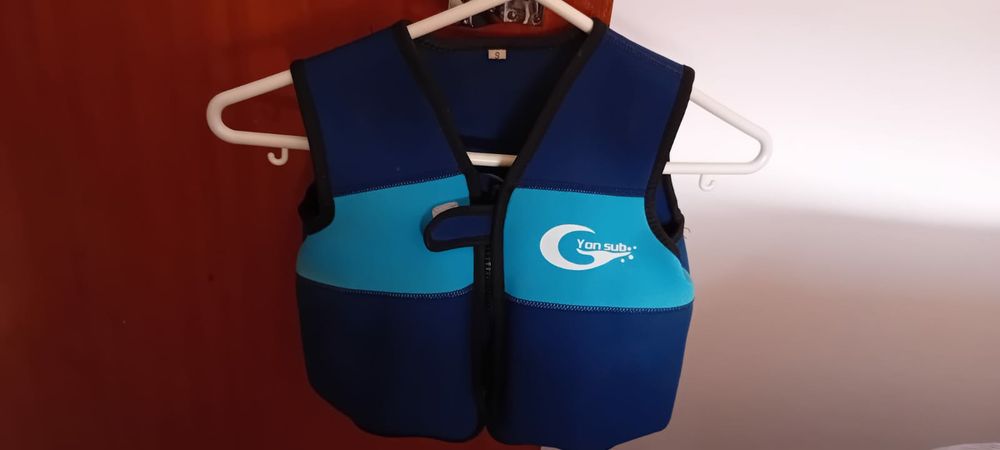 Colete piscina/praia bebé até 12 meses