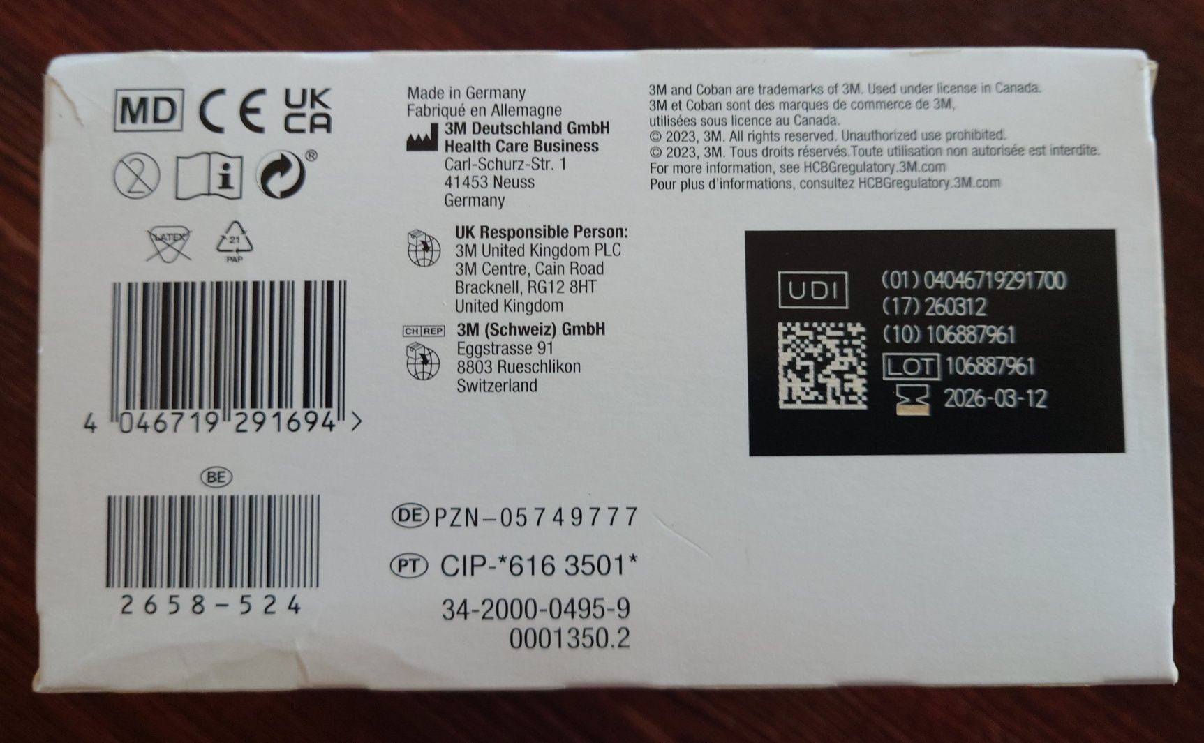 Opatrunek 3M Coban 2 Lite