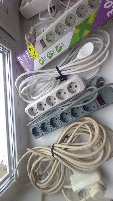 Разные удлинители.