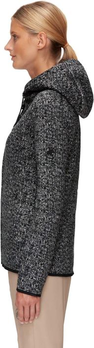 Mammut Chamuera ML ciepła bluza damska na polarze z kapturem czarny XL