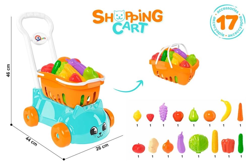 Іграшка ТехноК Візок для супермаркету