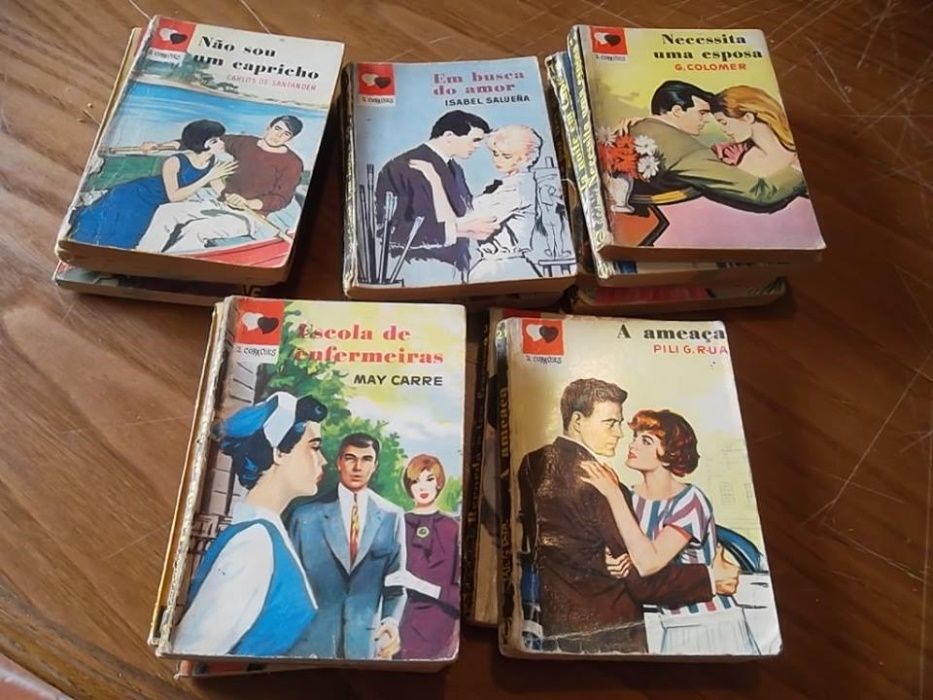 300 livros de bolso dos anos 50/60