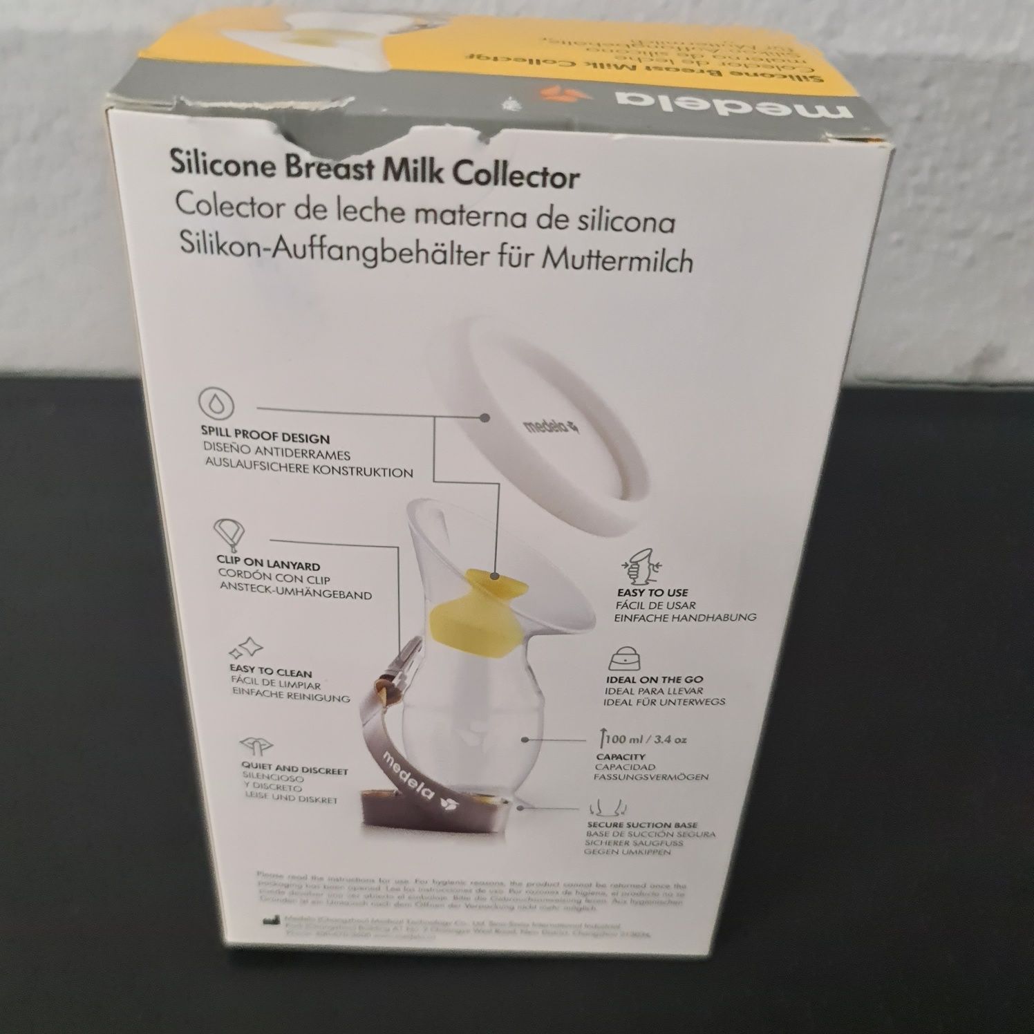 NOVO  MELEDA Copo coleta leite materno
