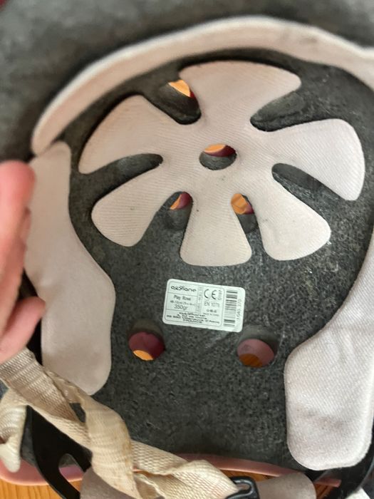 Equipamento de proteção de criança Capacete e proteções