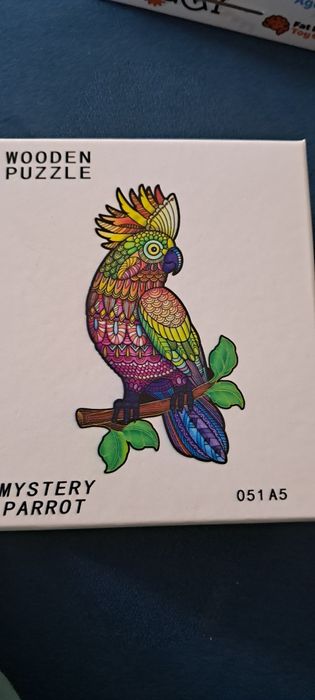 Puzle dla dorosłych papuga drewniane Wooden puzzle