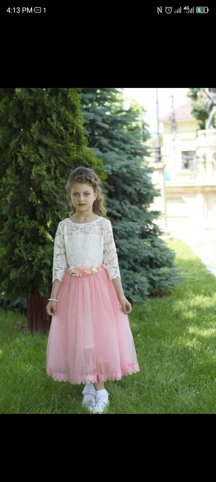 Шикарне дитяче плаття