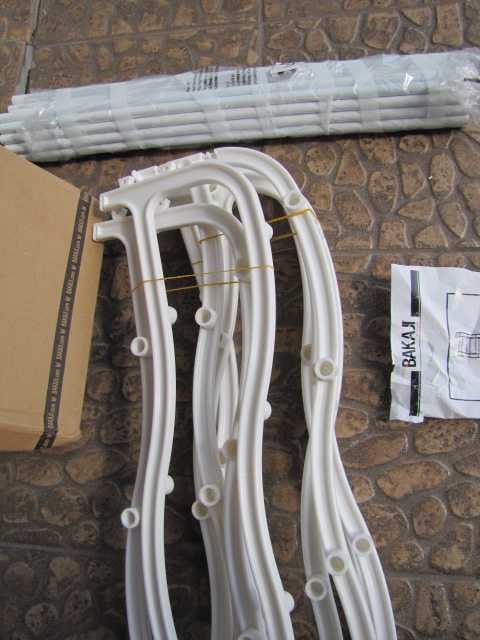 Szafka na buty za drzwiami ścienna 12 półek modułowa wysokość 183 cm