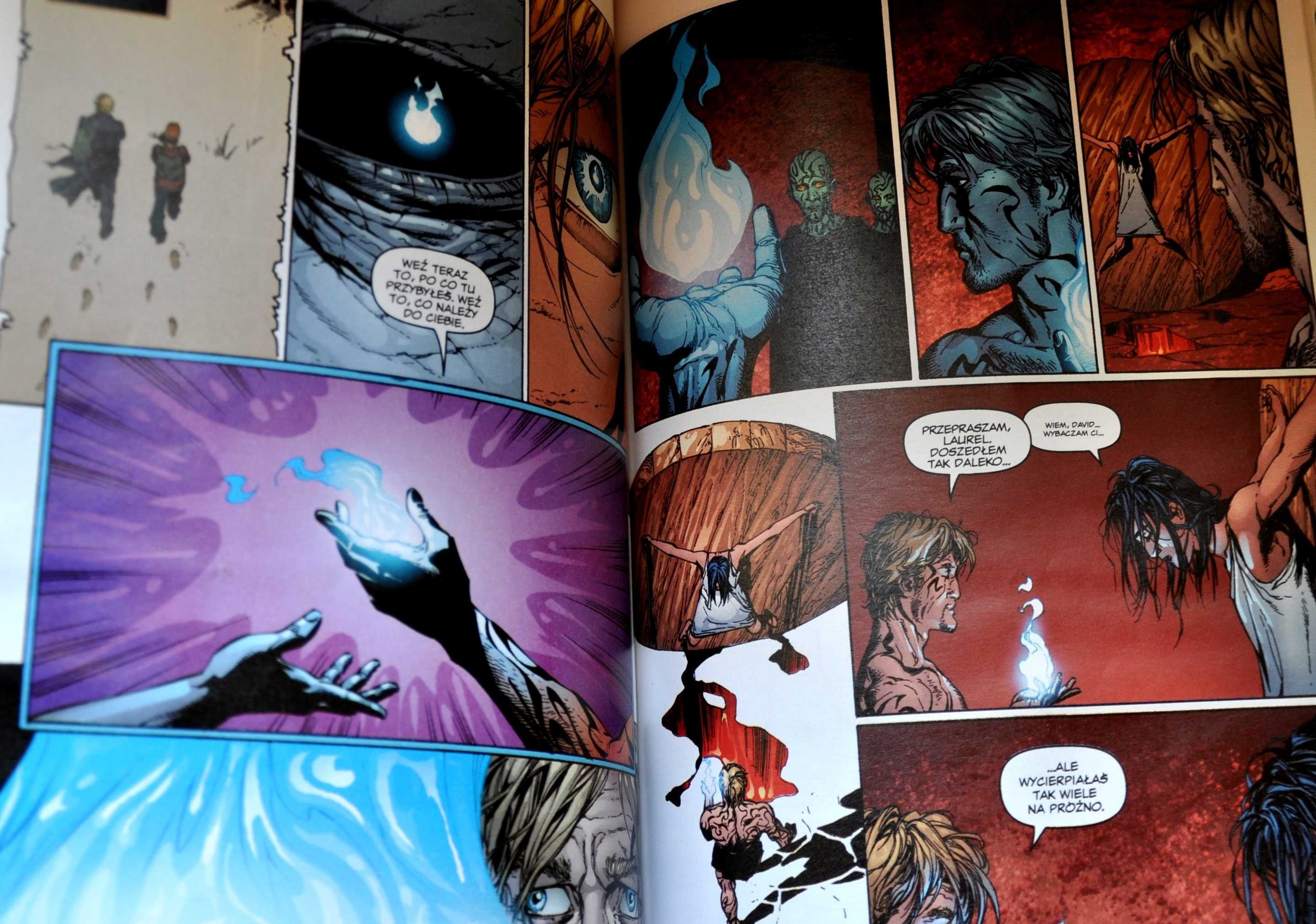 Zestaw 2 komiksów.Strefa komiksu Pomidorowa+Plemię cienia 3