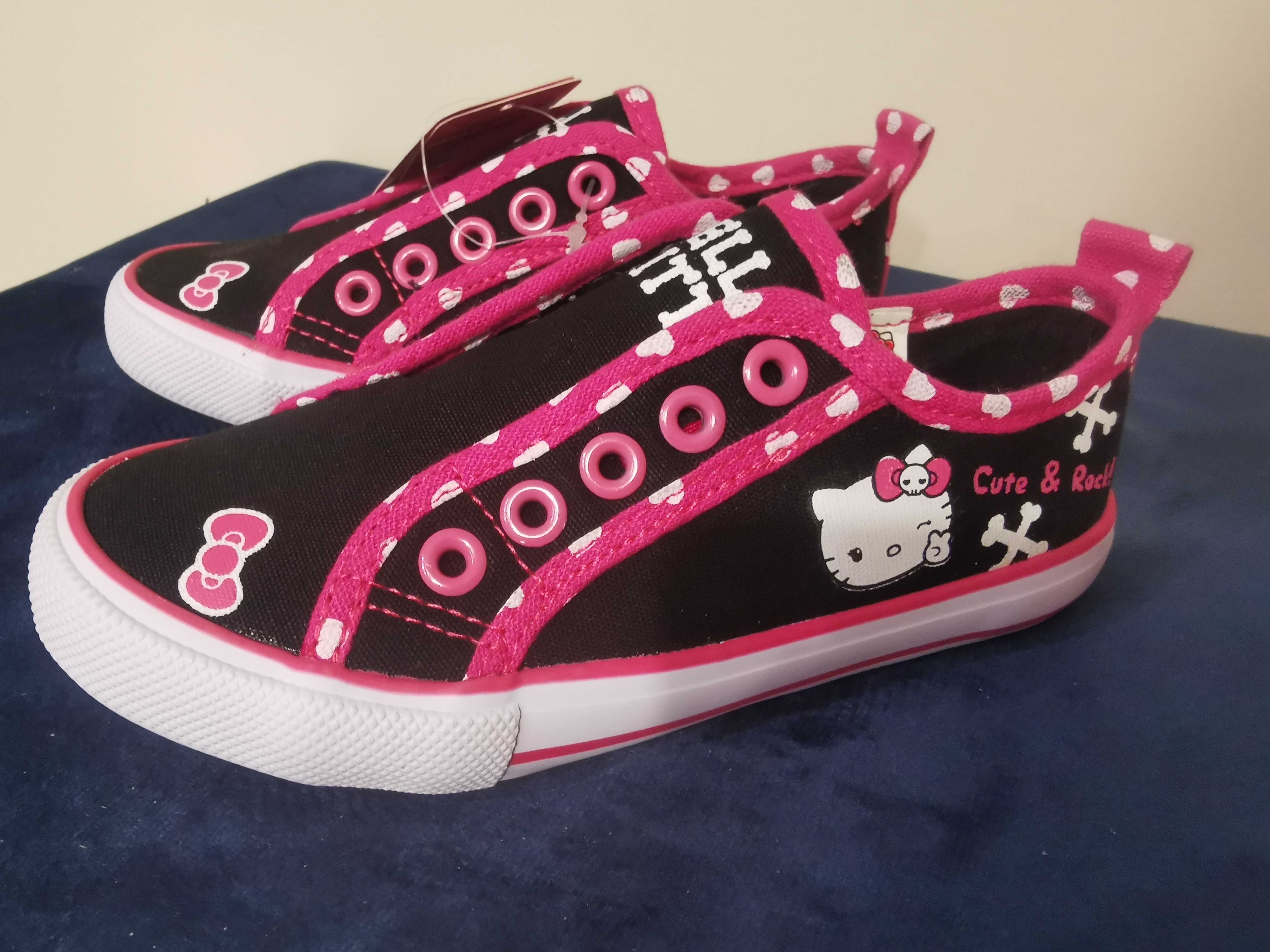 Nowe trampki półbuty adidasy Hello Kitty z CCC r.27