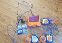 Konsola tv Vtech + gry