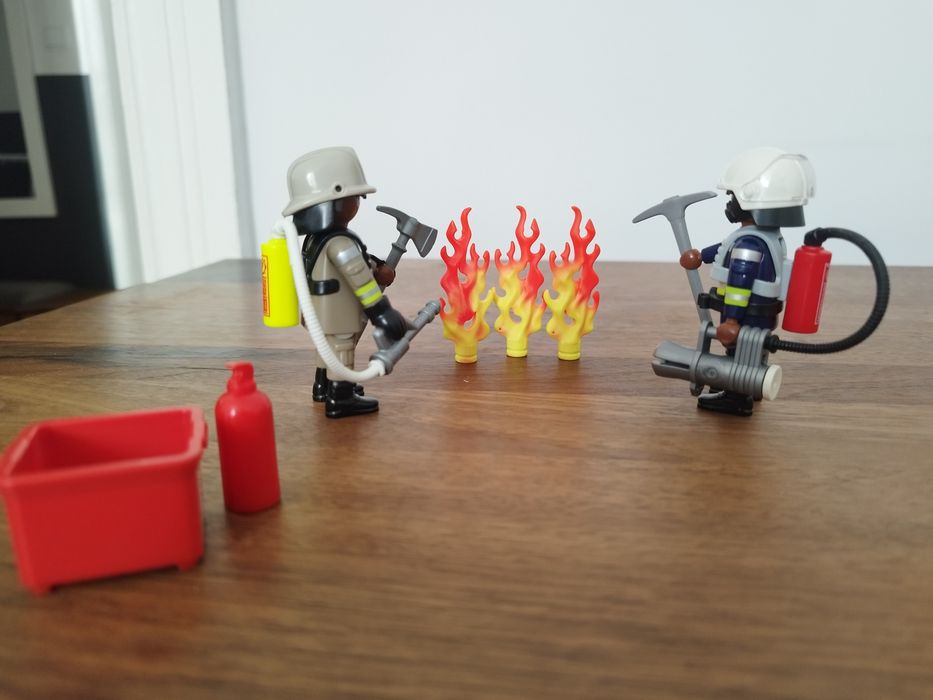 Playmobil City i Action zestaw Policja Straż Pożarna