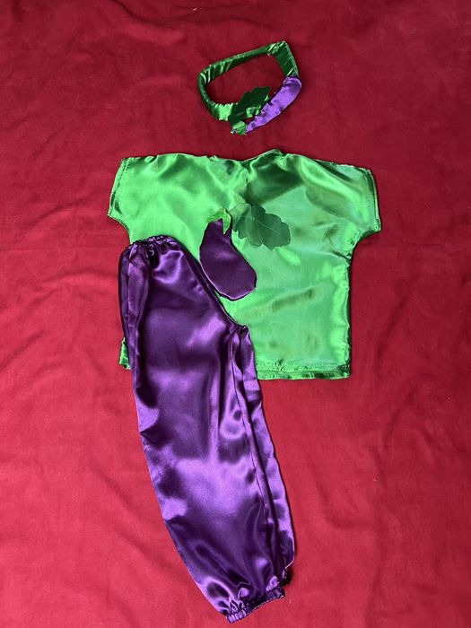 Костюм баклажана, баклажан