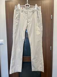 Spodnie Gap Khakis Straight Fit 34 beżowe męskie