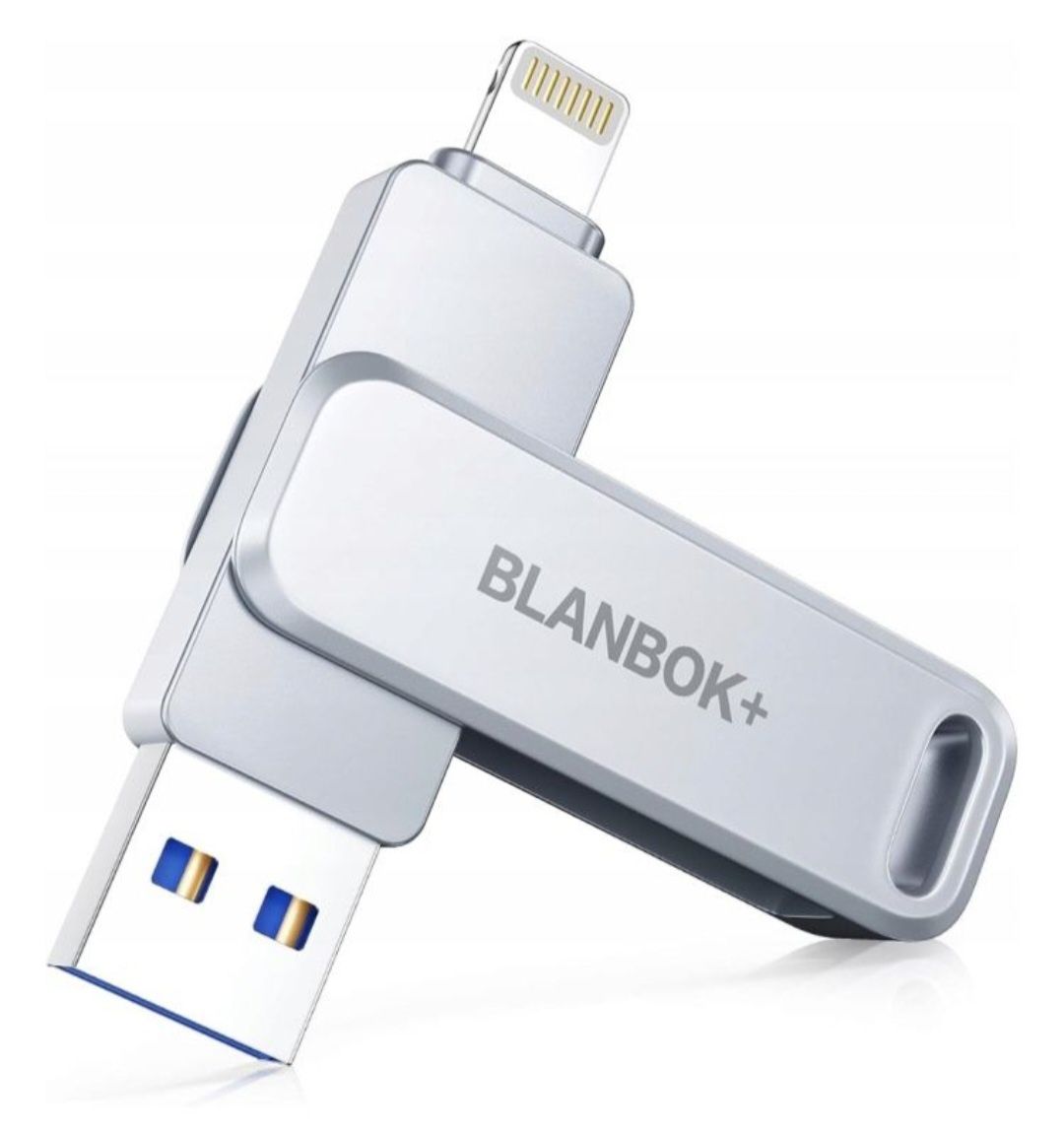 Pamięć USB z trzema interfejsami USB/Lightning/typ C 256GB