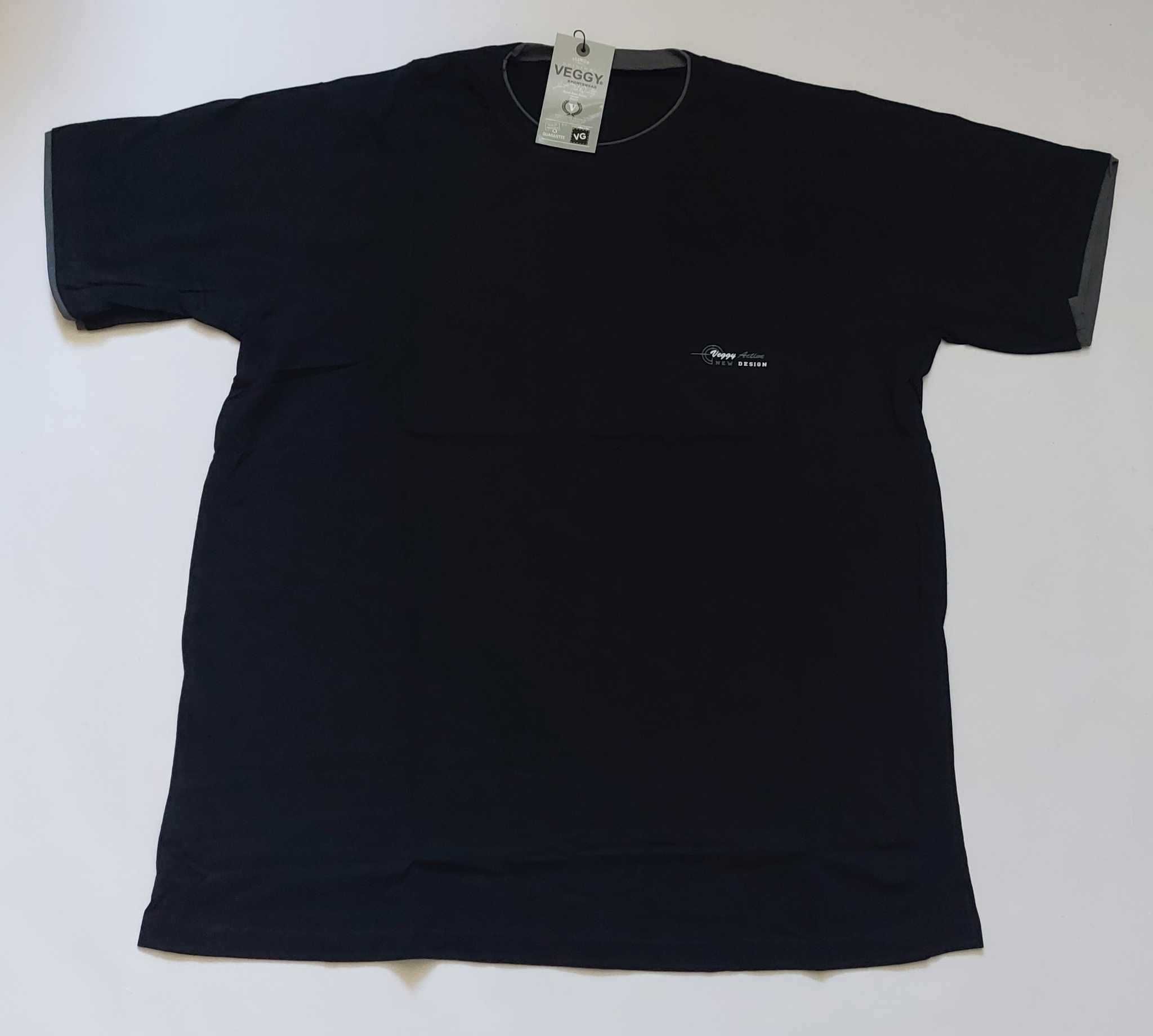 Koszulka męska t-shirt męski turecki bawełna VEGGY r. 3XL obwód 124 cm