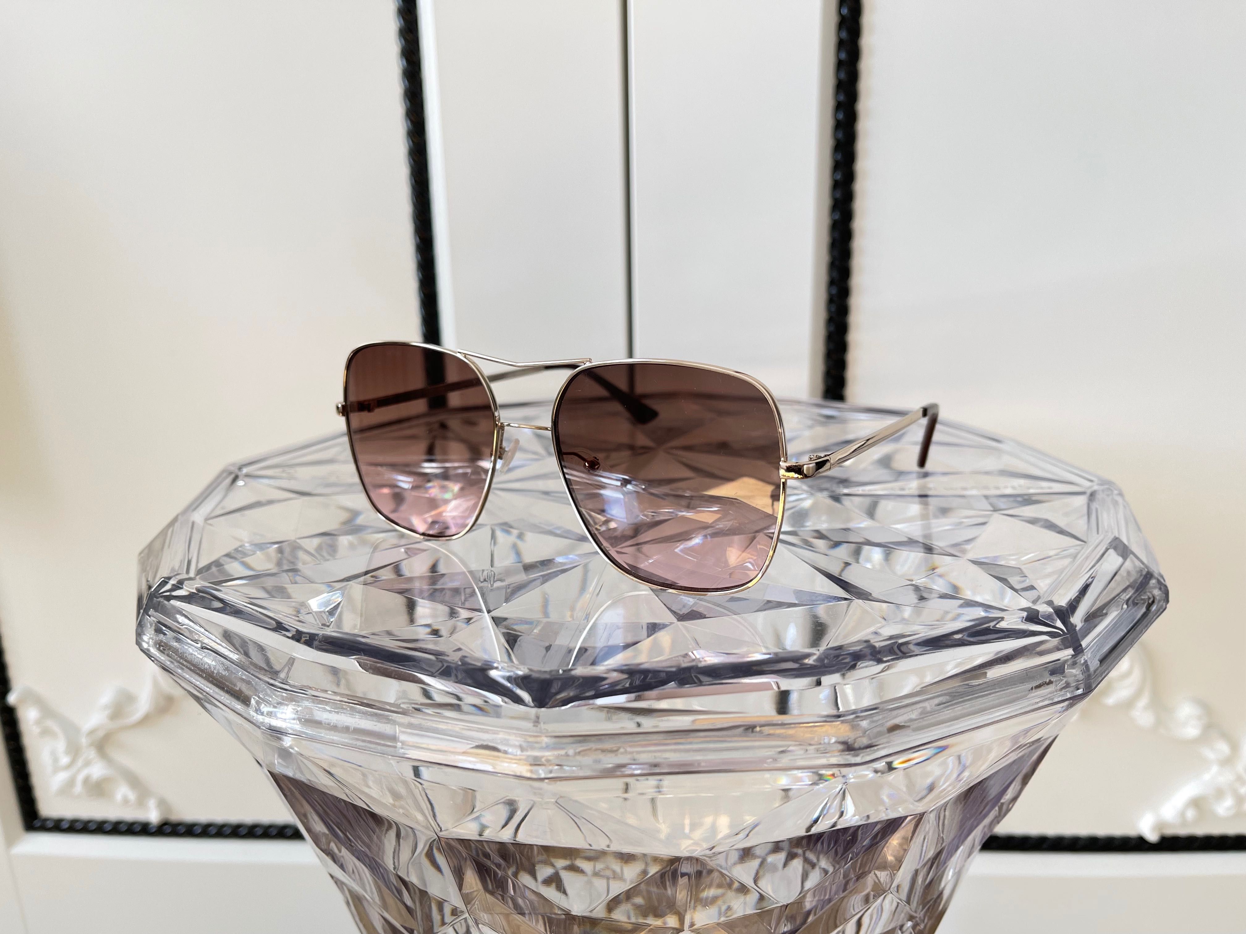 KEEN Vision Express OKULARY Przeciwsłoneczne Aviator Brązowe