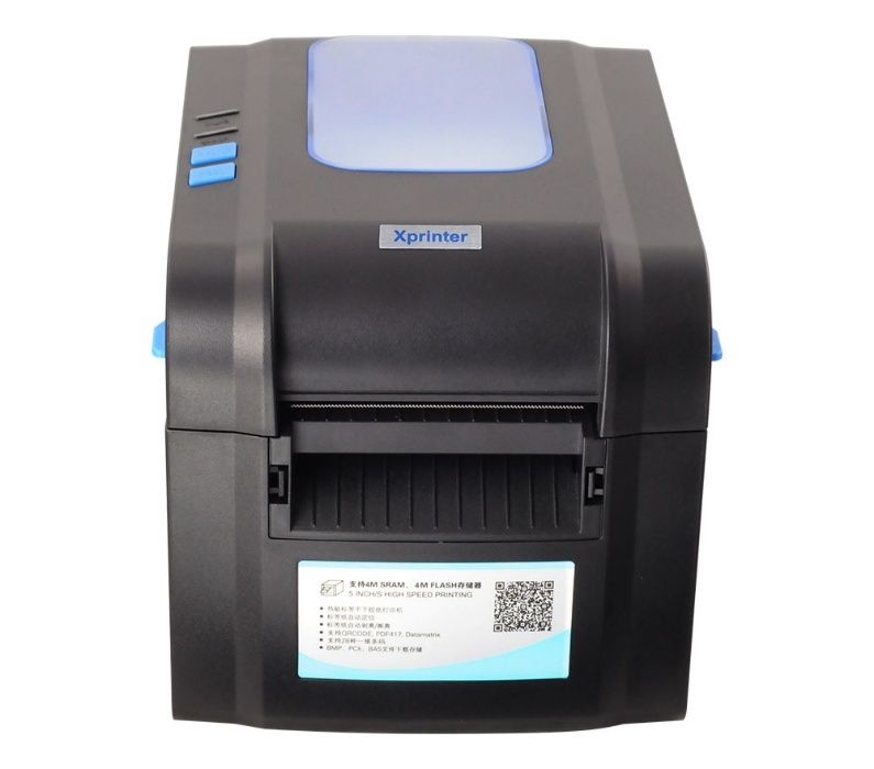 Принтер этикеток Новой Почты чеков Xprinter XP-370B 80мм Zebra торгсо