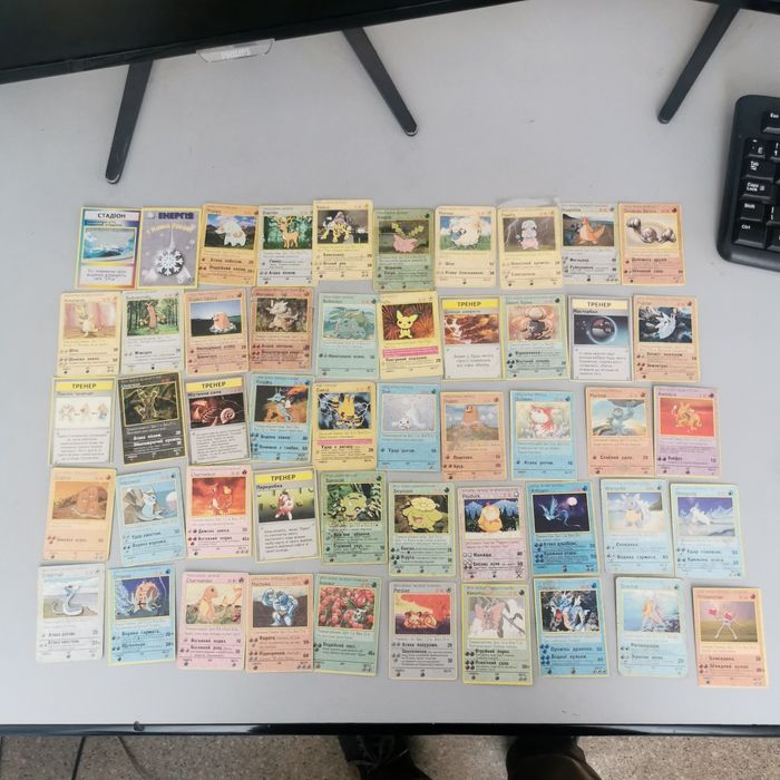 Картки покемон, карточки покемон, pokemon cards на украинском языке