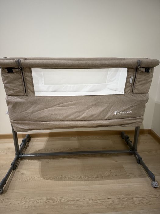 Łóżeczko dostawka Kinderkraft neste grow + materac Rucken