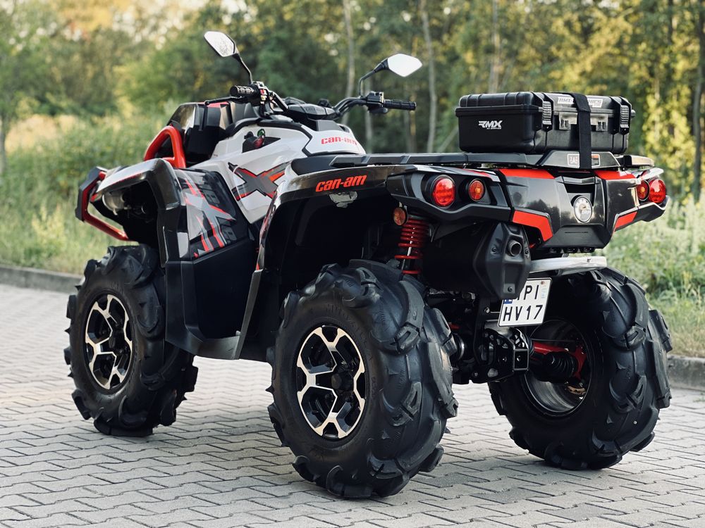 Can am Outlander XMR 650, Zarejestrowany w PL L7e,