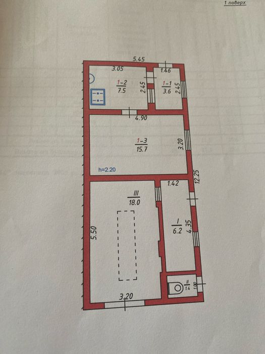 Будинок два поверхи та літня кухня