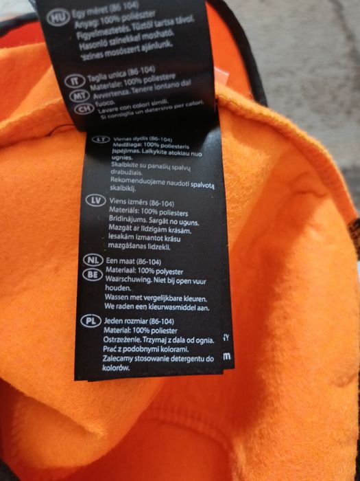 Kostium dyni na Halloween roz 86-104