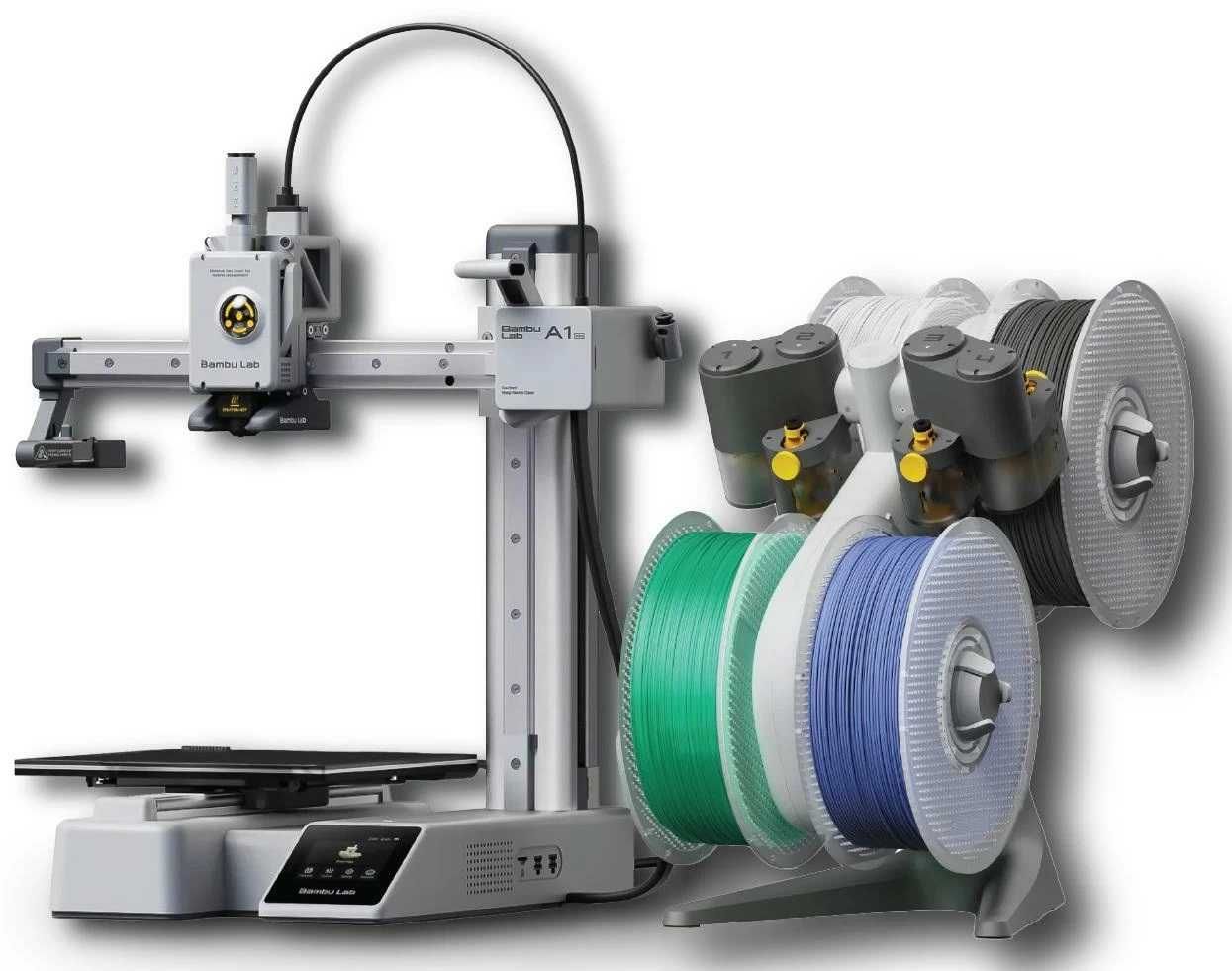 3D Bambu Lab X 1 Carbon /P1S/A1 /А1 mini  та АМС система на 4 котушки