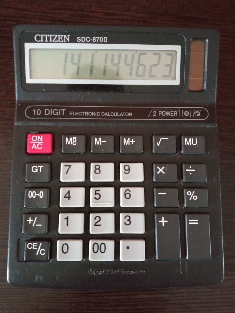 Калькулятор CITIZEN SDC-870 II Калькулятор Skiper