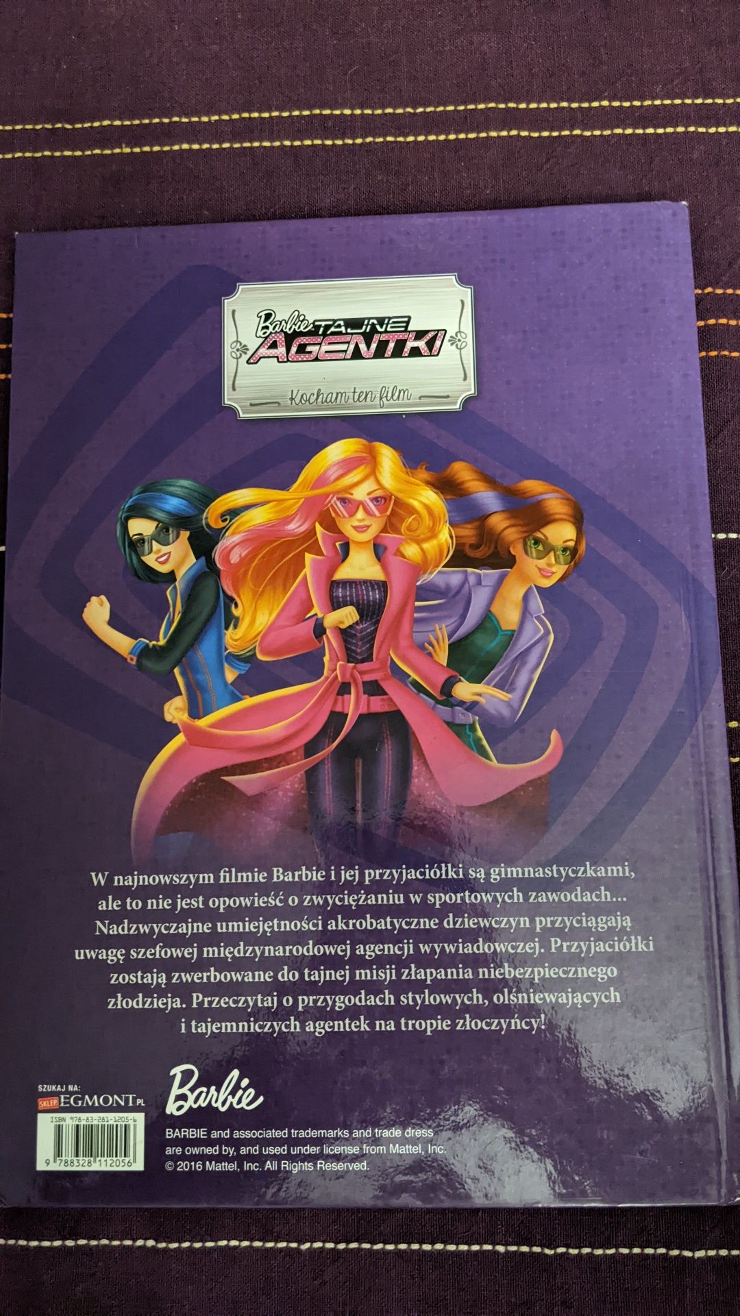 Barbie tajne agentki- książka