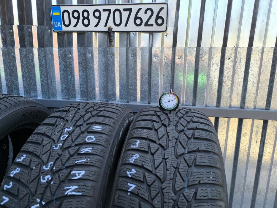 Зимова резина 205/55R16, 4 шт, привезена з Європи