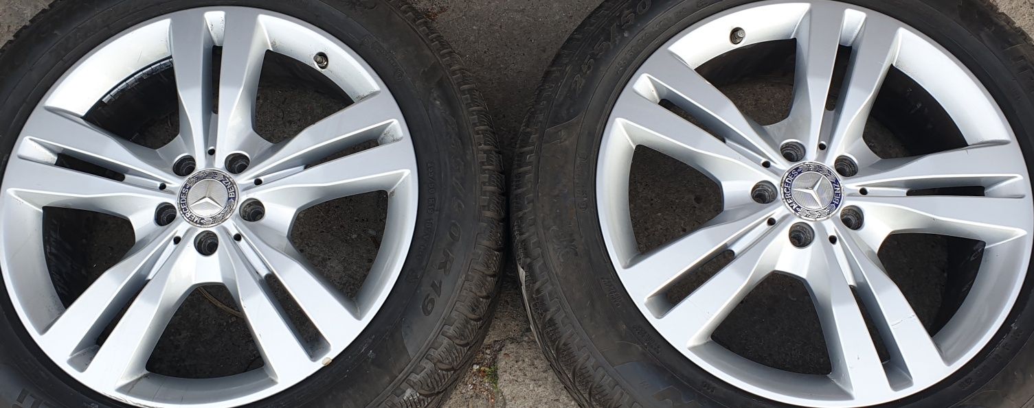 Alufelgi Mercedes 19 5x112 8J ET 56 Felgi ML W166 oryginalnie