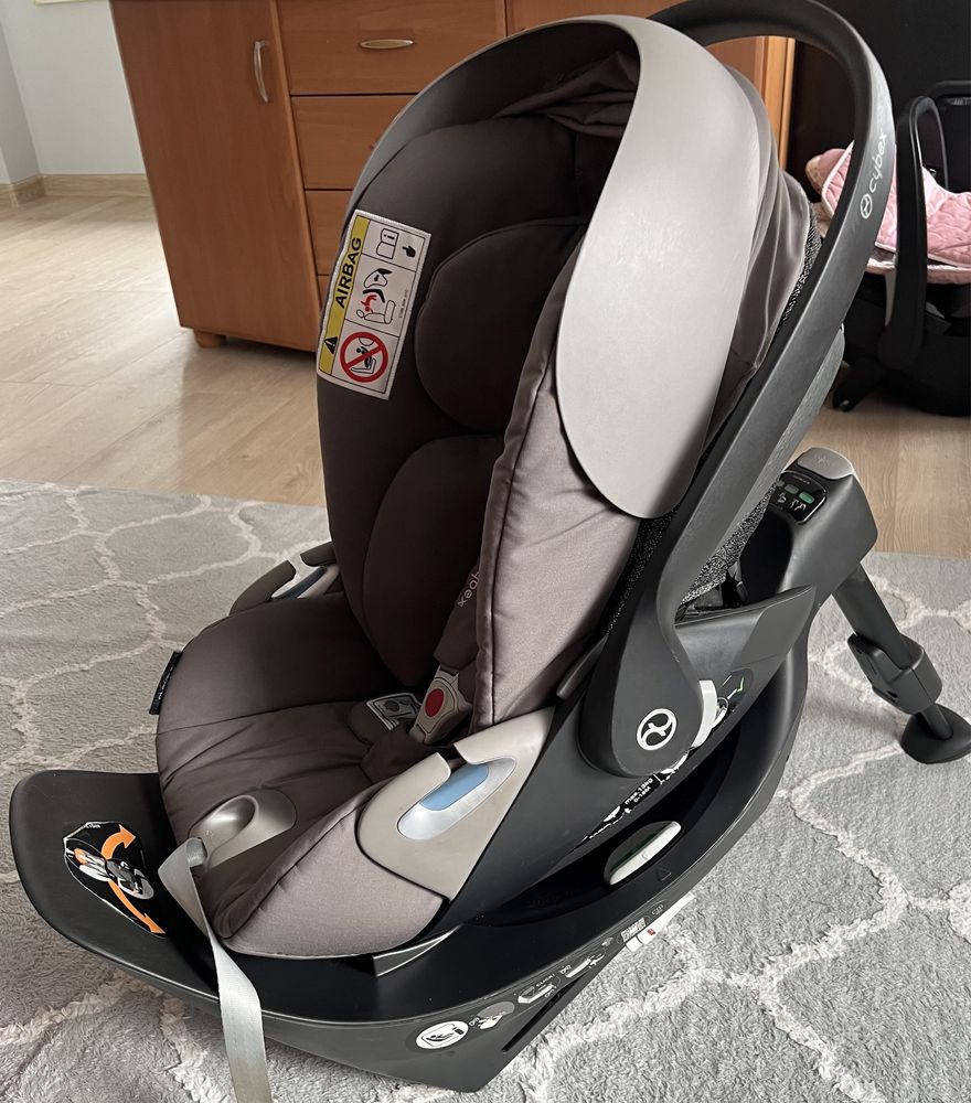 Fotelik cloud Z i-size + baza CYBEX