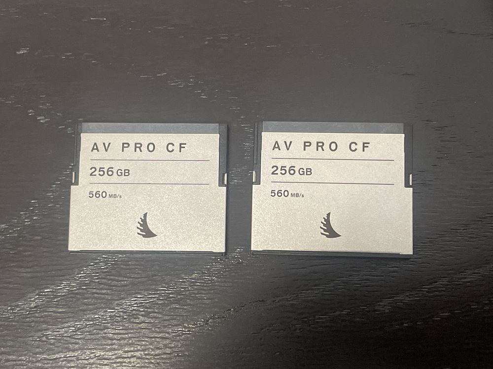 Cartoes Cfast 2.0 angelbird 2x256gb