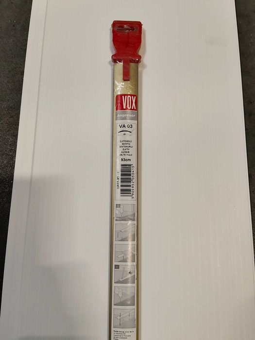 Nowa listwa  VOX VA03 ZŁOTA  90 CM (Półokrągła)