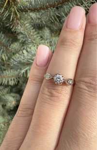 Бриллиантовое кольцо#кольцо с бриллиантами#совеское кольцо с бриллиант