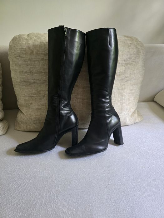 Kozaki skórzane 39 włoskie Princess&PRINZ OKAZJA!