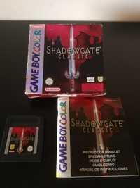 Jogo Shadowgate Classic com caixa e manual para Gameboy Color