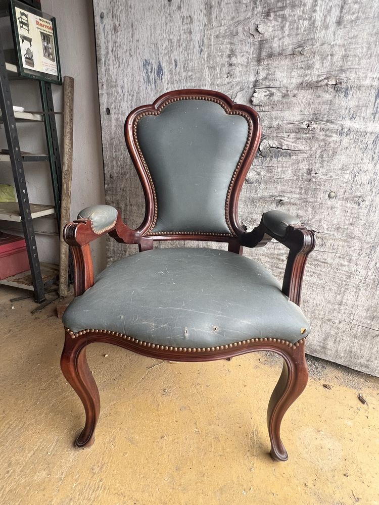 Cadeirão tipo Bergère