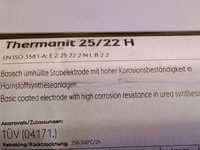 elektrody kwasowe,zaroodporne Termanit 25/22H bohlerwelding