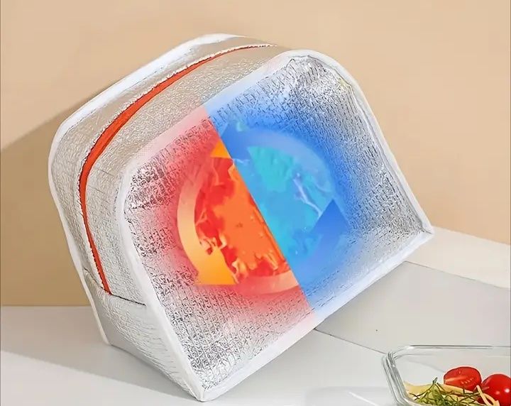 Nowa torba termiczna izolacyjna na lunch śniadaniówkę