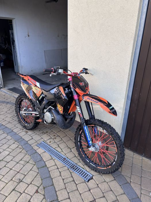ktm sx 250 nowy tlok dotarty