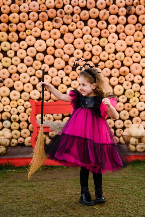 Сукня відьмочки 98 - 104 см 3 - 4 роки