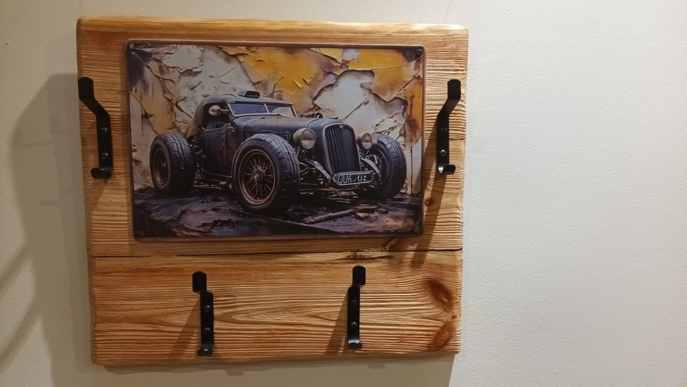 Wieszak na ubrania, loft, rękodzieło