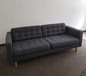 Ikea sofa LANDSKRONA 3 osobowa + puf podnóżek