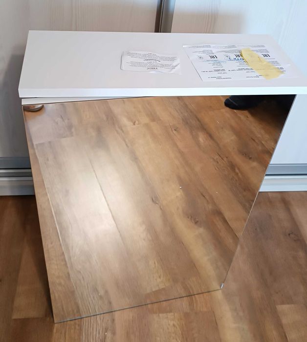 Дзеркальна шафа Aqua Rodos LEO 50 з підсвіткою