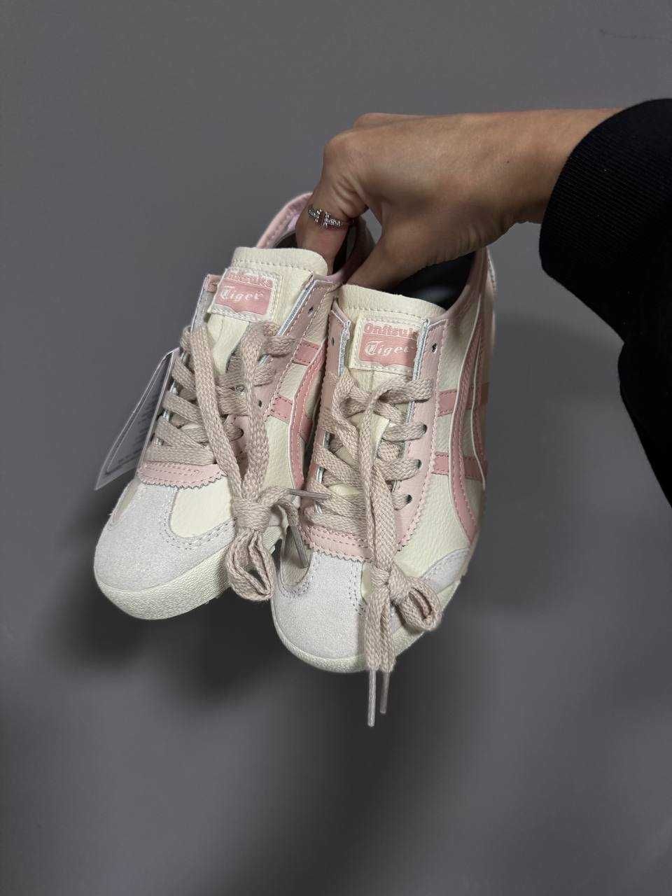 Кросівки Asics Onitsuka Tiger Beige/Pink premium