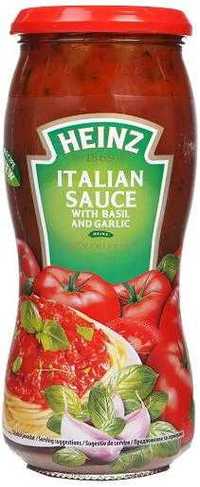 Соус італійський Heinz з базиліком і часником 500 г
